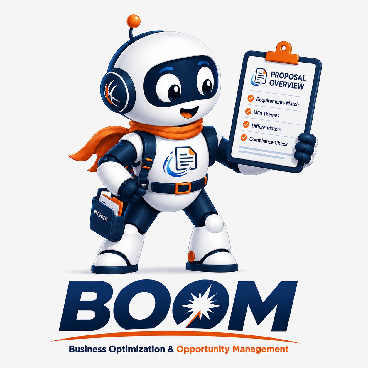 BOOM mascot